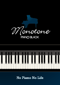 モノトーン（ピアノブラック）