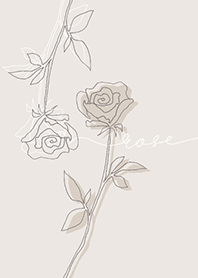 SIMPLE FLOWER -ROSE-