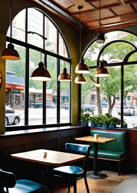Cozy Coffee shop 5483F7