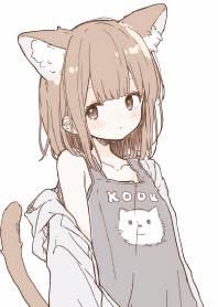 Cat girl's leisure time 19