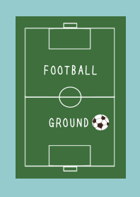 FOOTBALL GROUND-DUSTY MINT GREEN