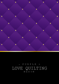 LOVE QUILTING -PURPLE-