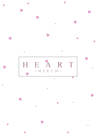 HEART PINK-SIMPLE MEKYM 3
