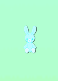 Simple rabbit plush toy 5