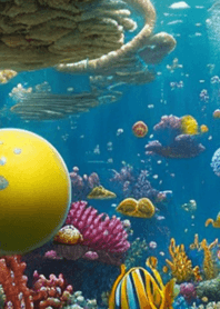 Dream of tropical fish #FV26.