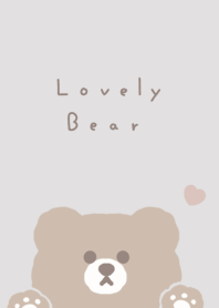 Popping Bear/gray wh