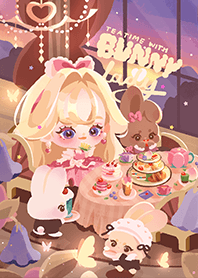 teatime with bunny lady