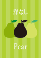 Fruit & Stripe-Pear
