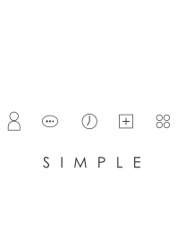 SIMPLE(white)Ver.4