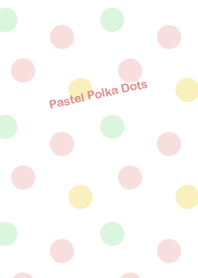 Pastel polka dots - Joy