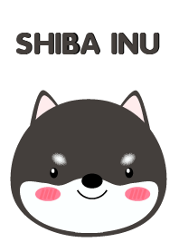 Black Shiba Inu Dog Theme