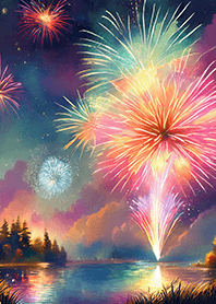Beautiful Fireworks Theme#363