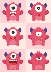 pink monster collection