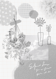 Sky and dried flowers7.