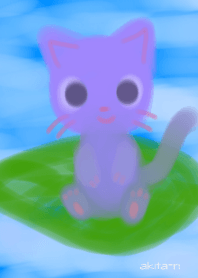 流れるネコたん