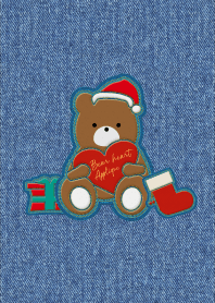 Bear Heart Applique 10