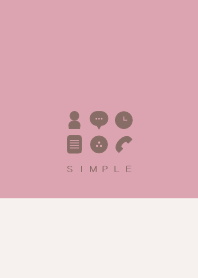 シンプル（beige pink))V.213