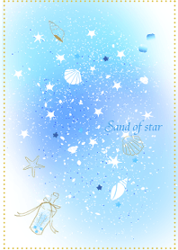 Star sand shell