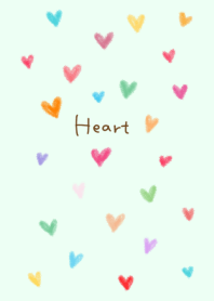 Lots of crayon hearts 2