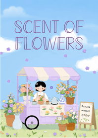 Scent of Flowers at the Market