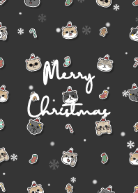 neko christmas2 / carbon black