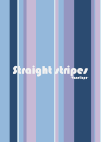 Straight stripes w/blue