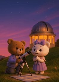 Twilight Hilltop Star Gazing