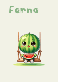 Ferna: Cute little watermelon