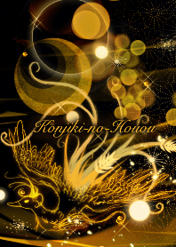 *All luck up*Phoenix in the golden color