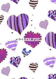 ahns simple_033_violet heart
