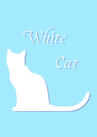 猫 － 白猫 －