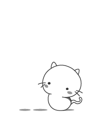 cat staring -1