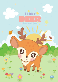 กวางน้อย สวนดอกไม้ สวีทท