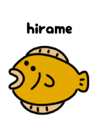 ひらひらヒラメ