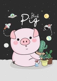 Pig x Cactus Black