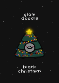 GLOM DOODLE BLACK CHRISTMAS