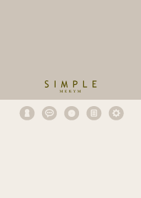 SIMPLE ICON-BROWN- 23