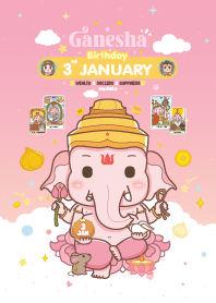 Ganesha x January 3 Birthday