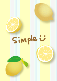Smile - lemon pattern25-