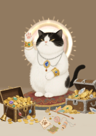 แมวนำโชค:รุ่นเติมเปียก