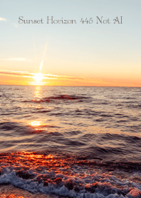 Sunset Horizon 445 Not AI