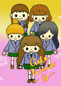 Cute Friends spring ver.