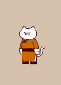 Kung fu cat.(dusty colors02)