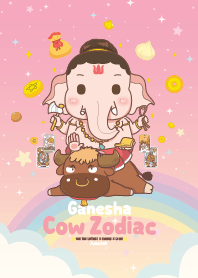 Ganesha & Cow Zodiac _ Fortune