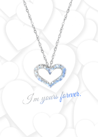 ♥ペア♥pair necklace blue Ver.