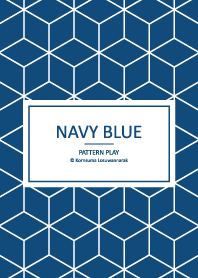 Navy Blue Pattern Play