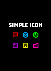 Simple icon [VIVID] No.112