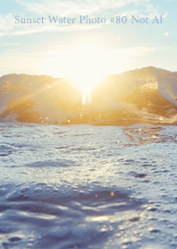 Sunset Water Photo #80 Not AI