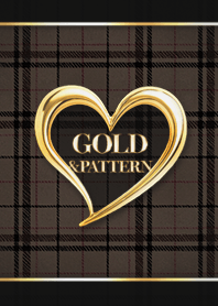 Gold Heart - Plaid  - 01 DD-11
