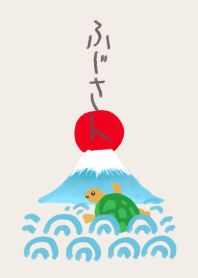 Watercolor Mt. Fuji design010